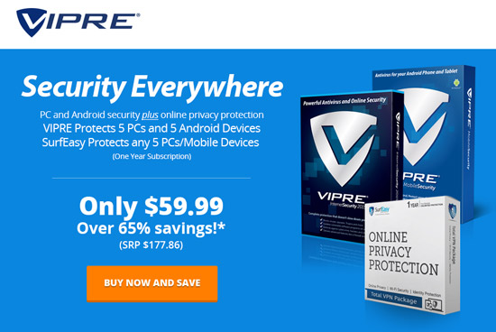 VIPRE Internet Security Bundle - Security Everywhere